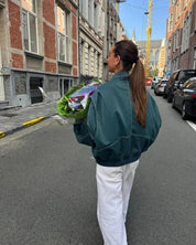 Oversized Bomber Jacket - Nova