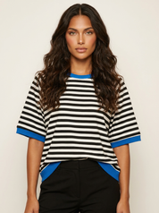 Oversized Striped T-Shirt - Julia