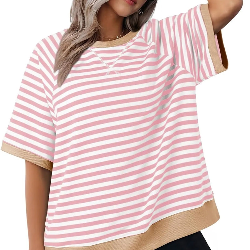 Oversized Striped T-Shirt - Julia