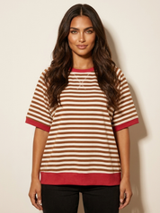 Oversized Striped T-Shirt - Julia