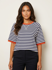 Oversized Striped T-Shirt - Julia