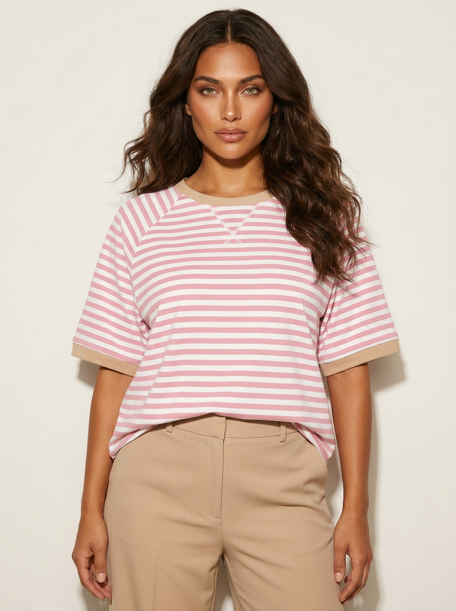 Oversized Striped T-Shirt - Julia