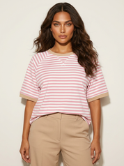 Oversized Striped T-Shirt - Julia