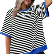 Oversized Striped T-Shirt - Julia