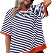 Oversized Striped T-Shirt - Julia