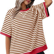 Oversized Striped T-Shirt - Julia
