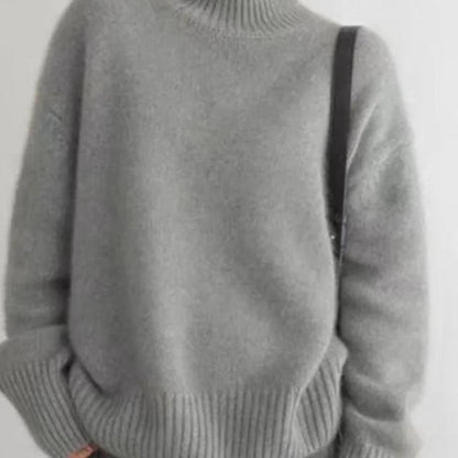 Oversized soft knit turtleneck - Valérie