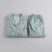 Plaid Cotton Flannel Pajama Set | Women's Sleepwear
