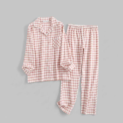 Plaid Cotton Flannel Pajama Set | Women's Sleepwear