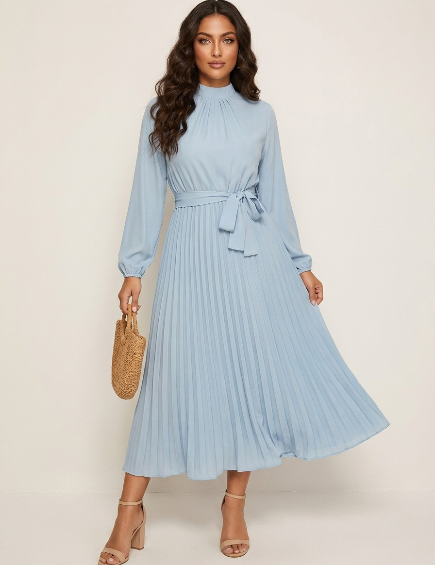 Pleated_Midi_Dress_with_Tie_Waist_-_Aurora_3.png