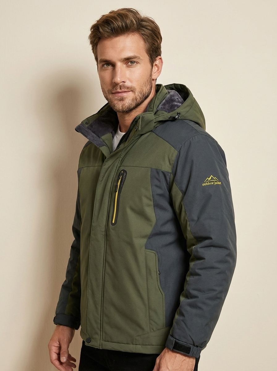 Premium Fleece-Lined Winter Jacket - Mason