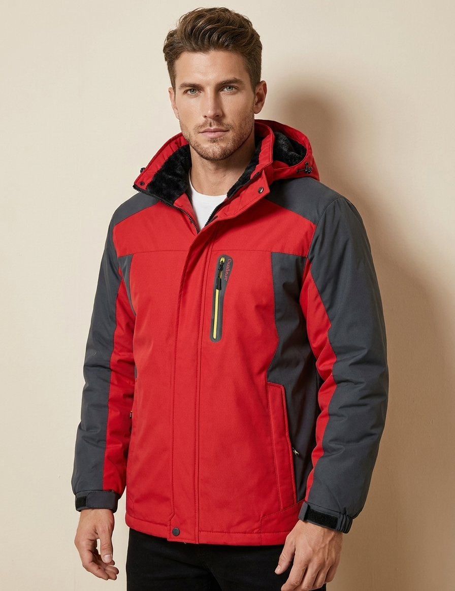 Premium Fleece-Lined Winter Jacket - Mason