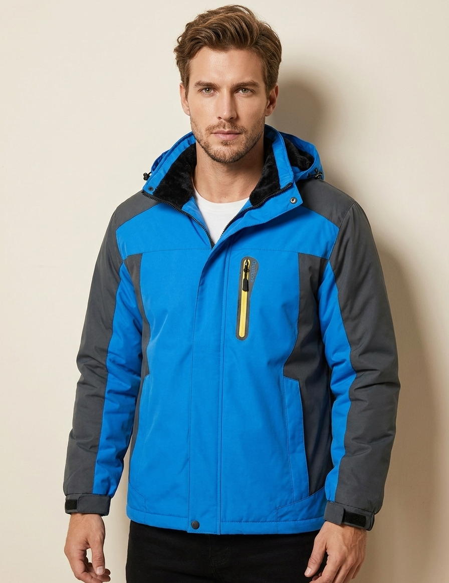 Premium Fleece-Lined Winter Jacket - Mason