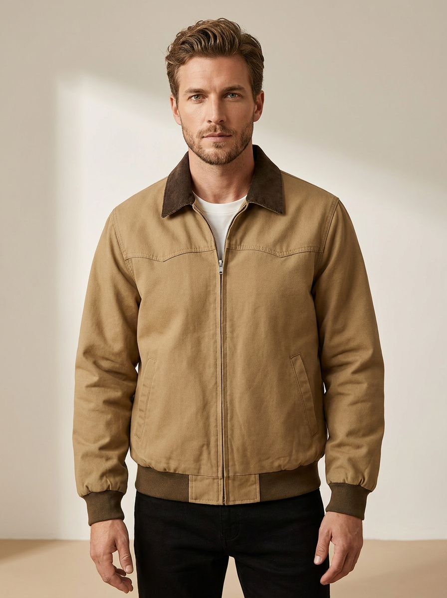 Quilted Casual Jacket - Marco