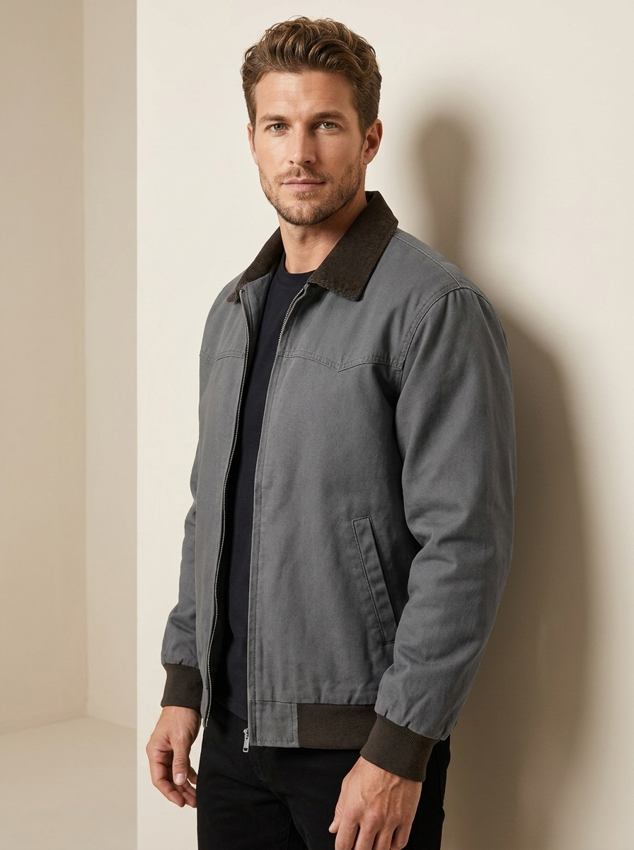 Quilted Casual Jacket - Marco
