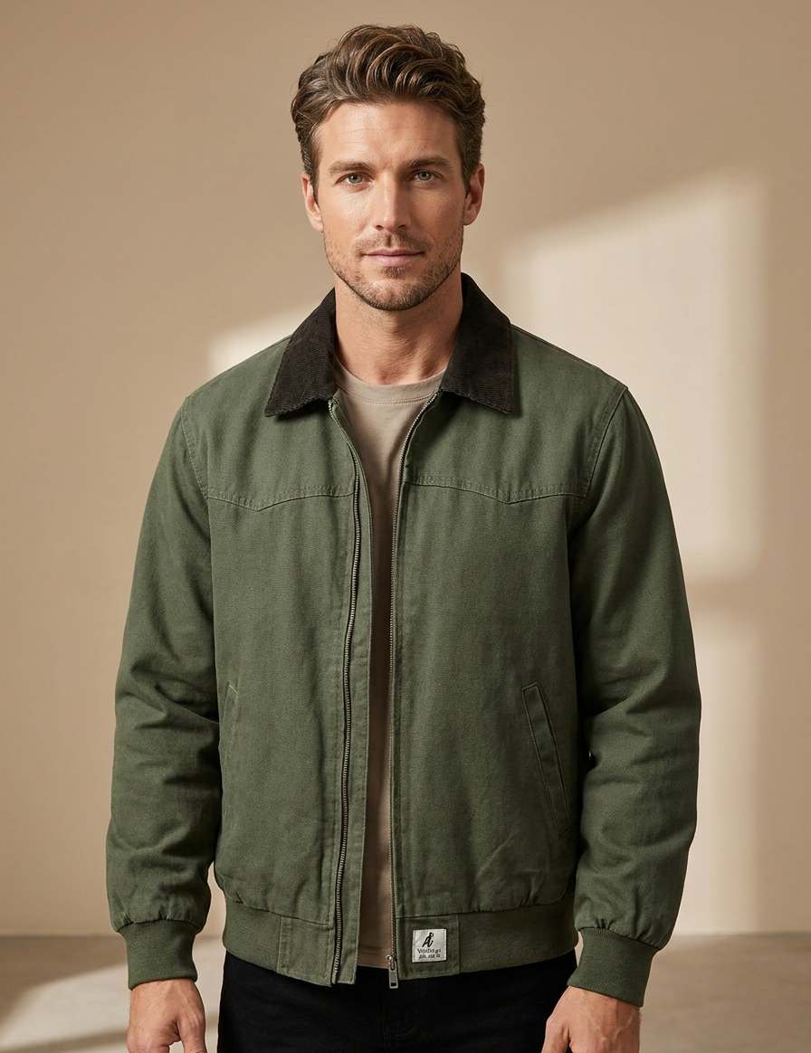 Quilted Casual Jacket - Marco