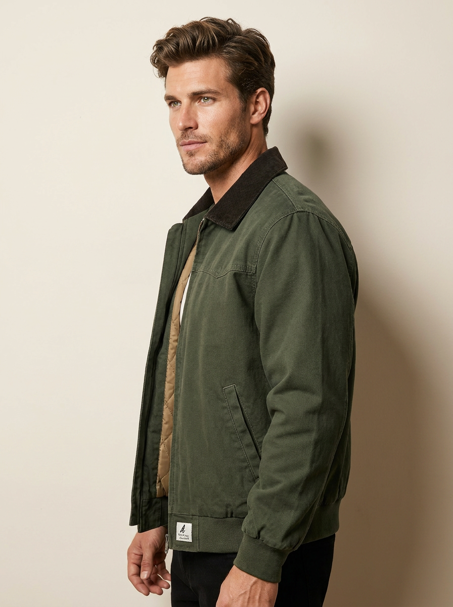 Quilted Casual Jacket - Marco