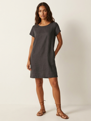 Relaxed Pocket Linen Dress - Mila