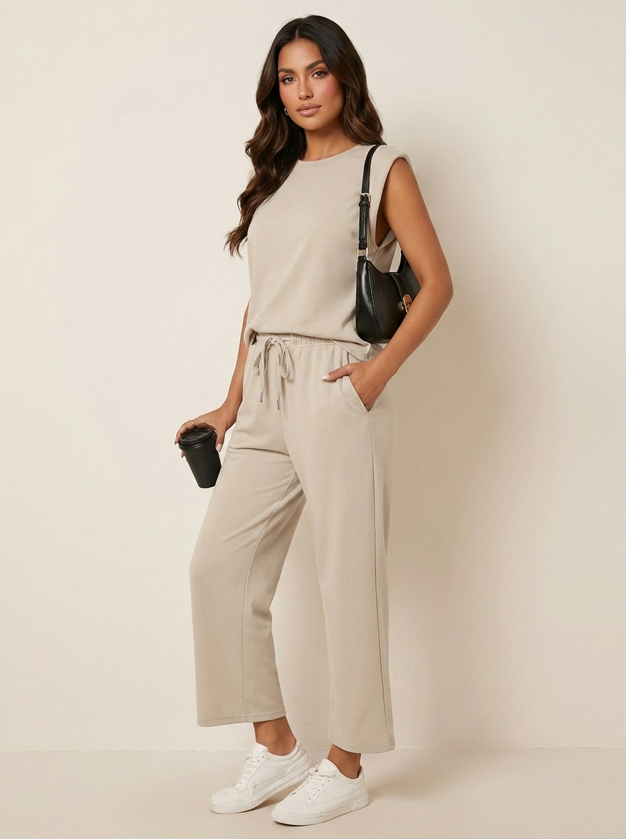 Relaxed Wide-Leg Co-Ord Set - Ava