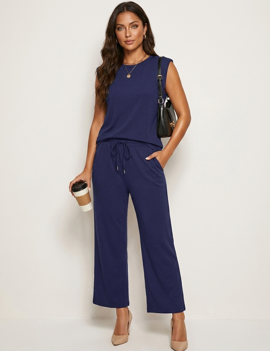 Relaxed Wide-Leg Co-Ord Set - Ava