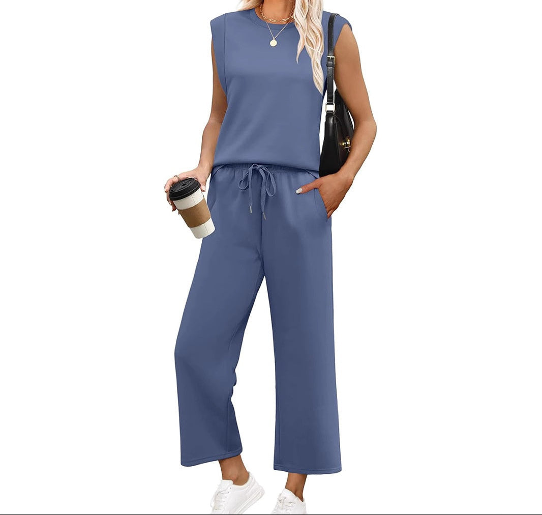 Relaxed Wide-Leg Co-Ord Set - Ava
