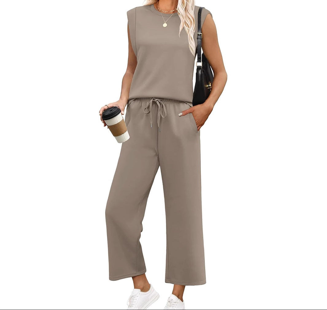 Relaxed Wide-Leg Co-Ord Set - Ava