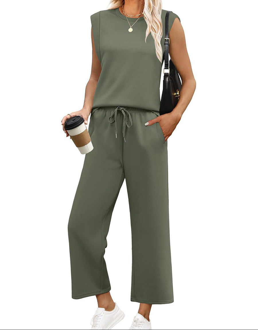 Relaxed Wide-Leg Co-Ord Set - Ava