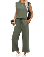 Relaxed Wide-Leg Co-Ord Set - Ava