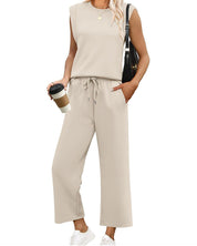 Relaxed Wide-Leg Co-Ord Set - Ava