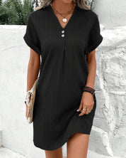 Ribbed T-Shirt Dress - Emma