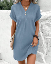 Ribbed T-Shirt Dress - Emma