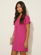 Ribbed T-Shirt Dress - Emma