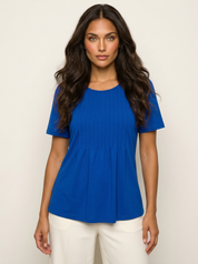 Romantic Pleated Top - Sophie