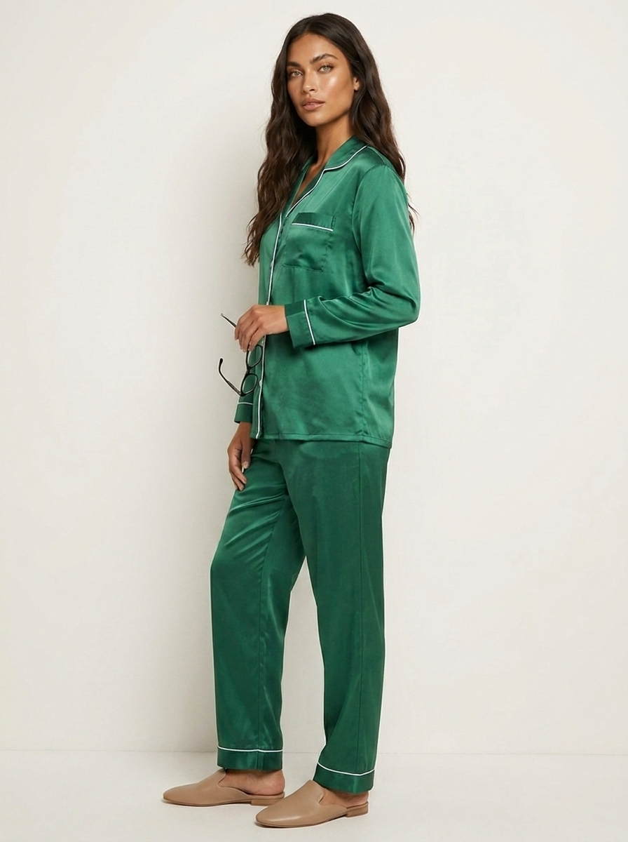 Satin Women's Pyjama Set - Olivia