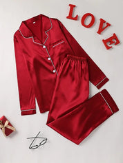 Satin Women's Pyjama Set - Olivia