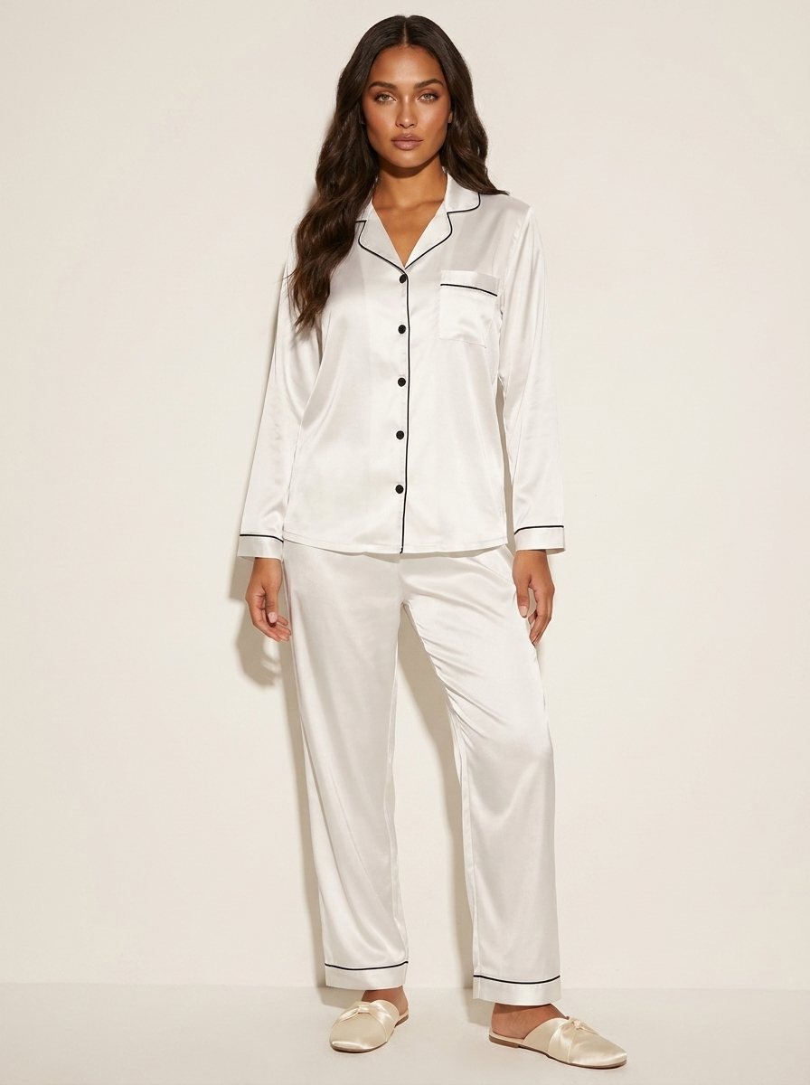 Satin Women's Pyjama Set - Olivia