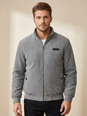 Sherpa-Lined Corduroy Jacket - Vincent