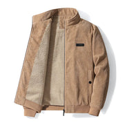 Sherpa-Lined Corduroy Jacket - Vincent