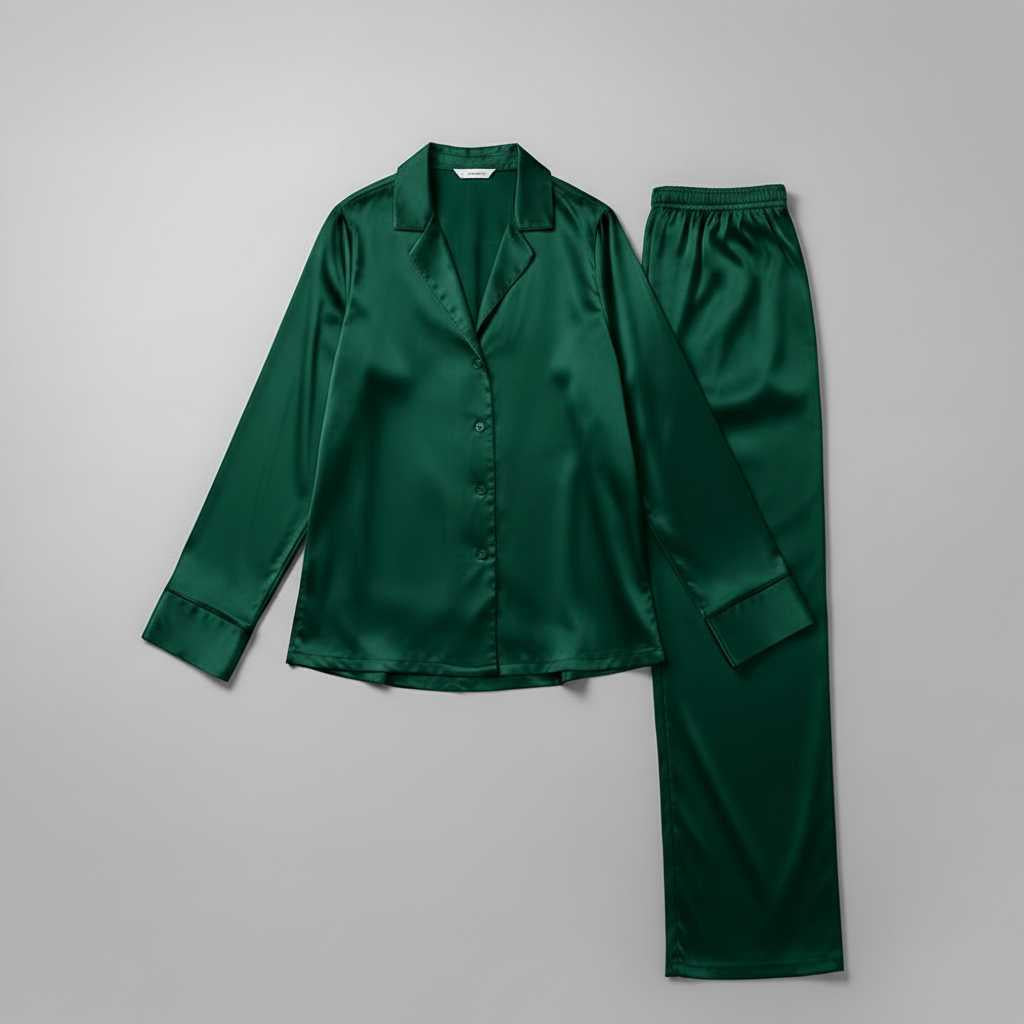 Silk Pajama Set | Elegant Sleepwear for Women