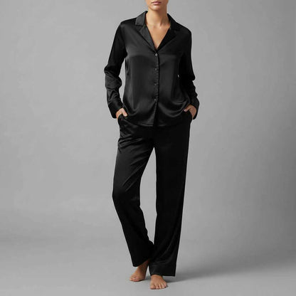 Silk Pajama Set | Elegant Sleepwear for Women
