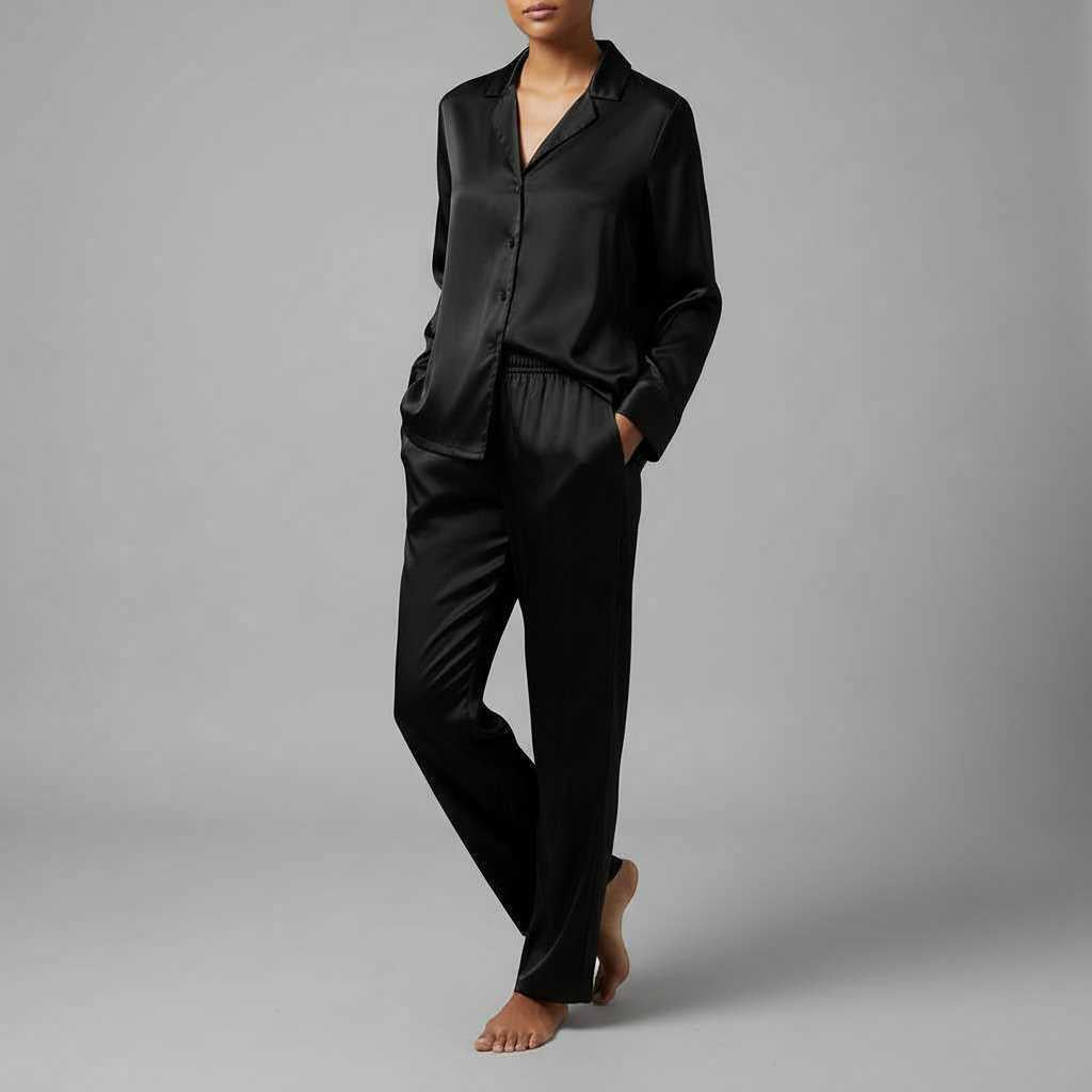 Silk Pajama Set | Elegant Sleepwear for Women