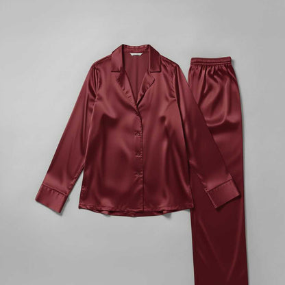 Silk Pajama Set | Elegant Sleepwear for Women