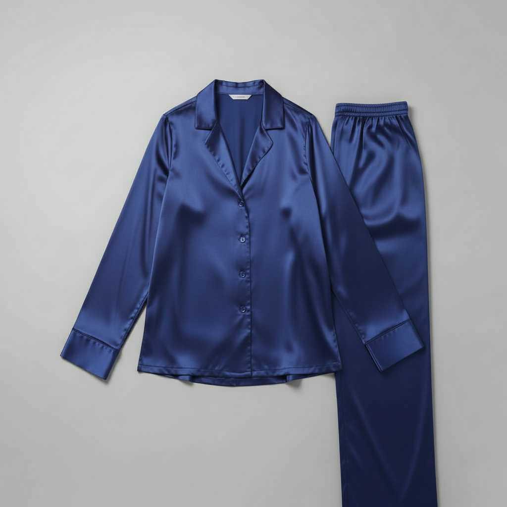 Silk Pajama Set | Elegant Sleepwear for Women