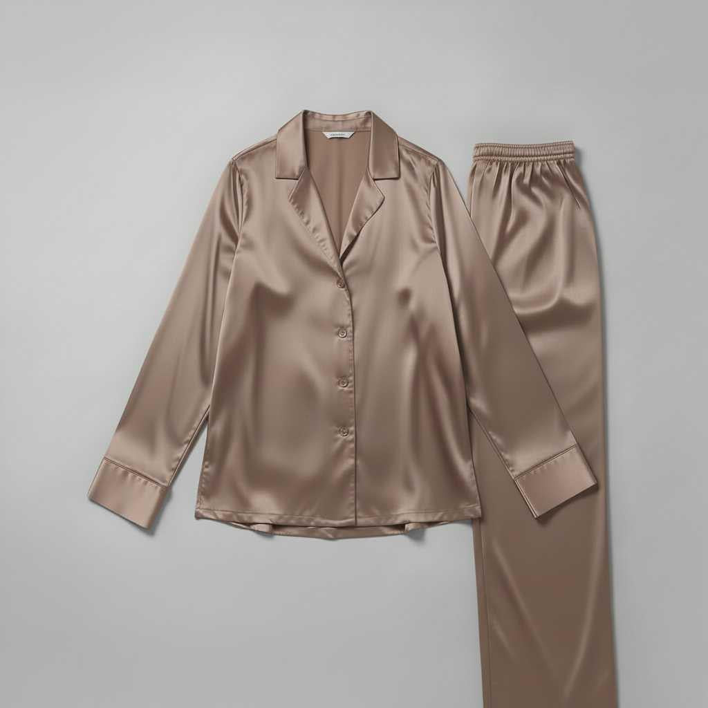 Silk Pajama Set | Elegant Sleepwear for Women