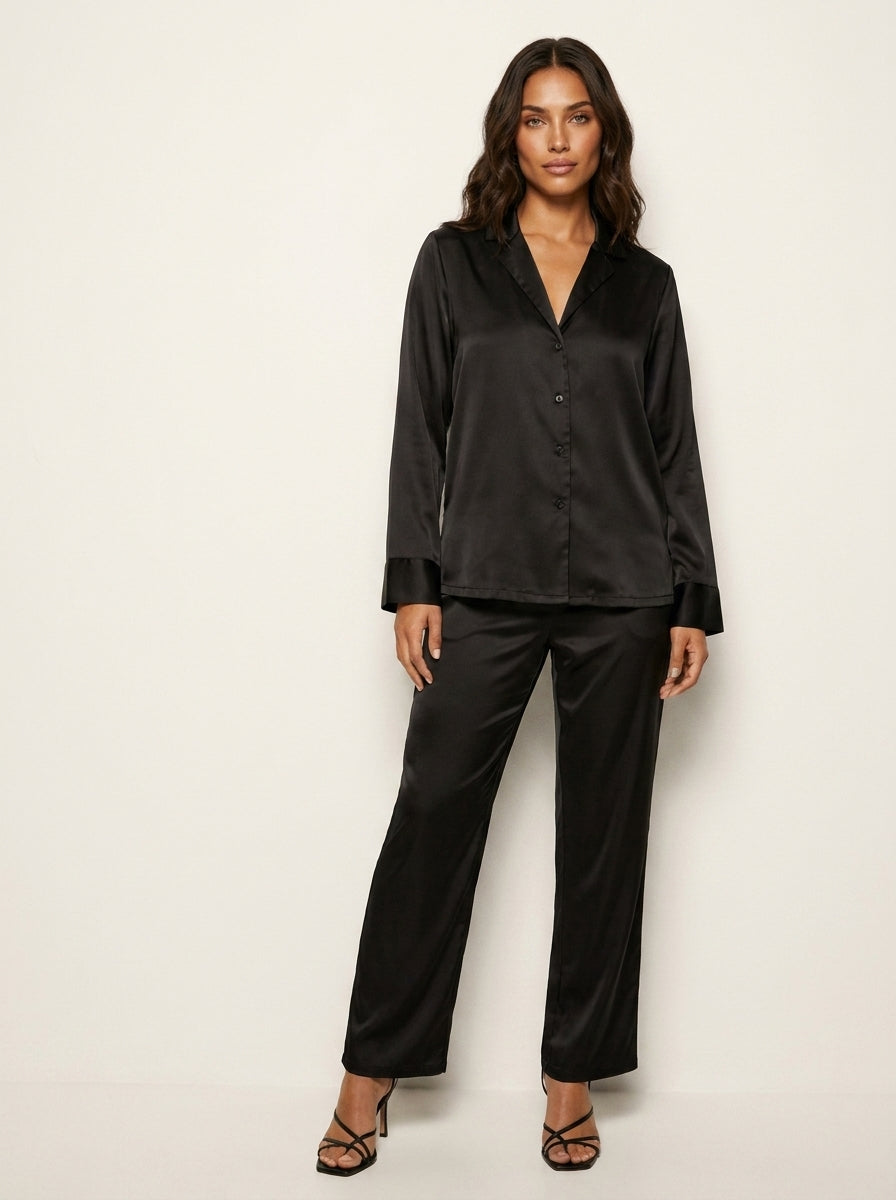 Silky Satin Pyjama Set - Isabella