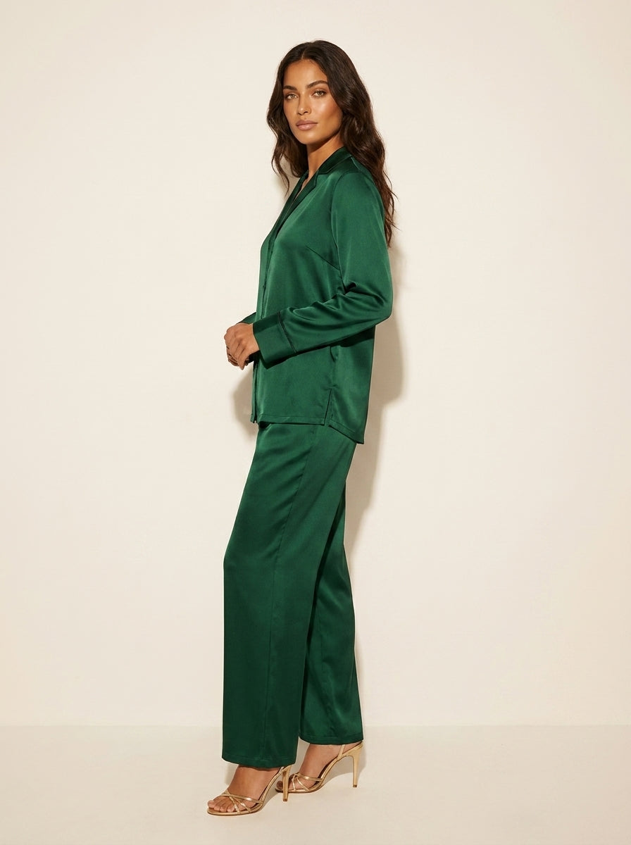 Silky Satin Pyjama Set - Isabella