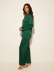 Silky Satin Pyjama Set - Isabella
