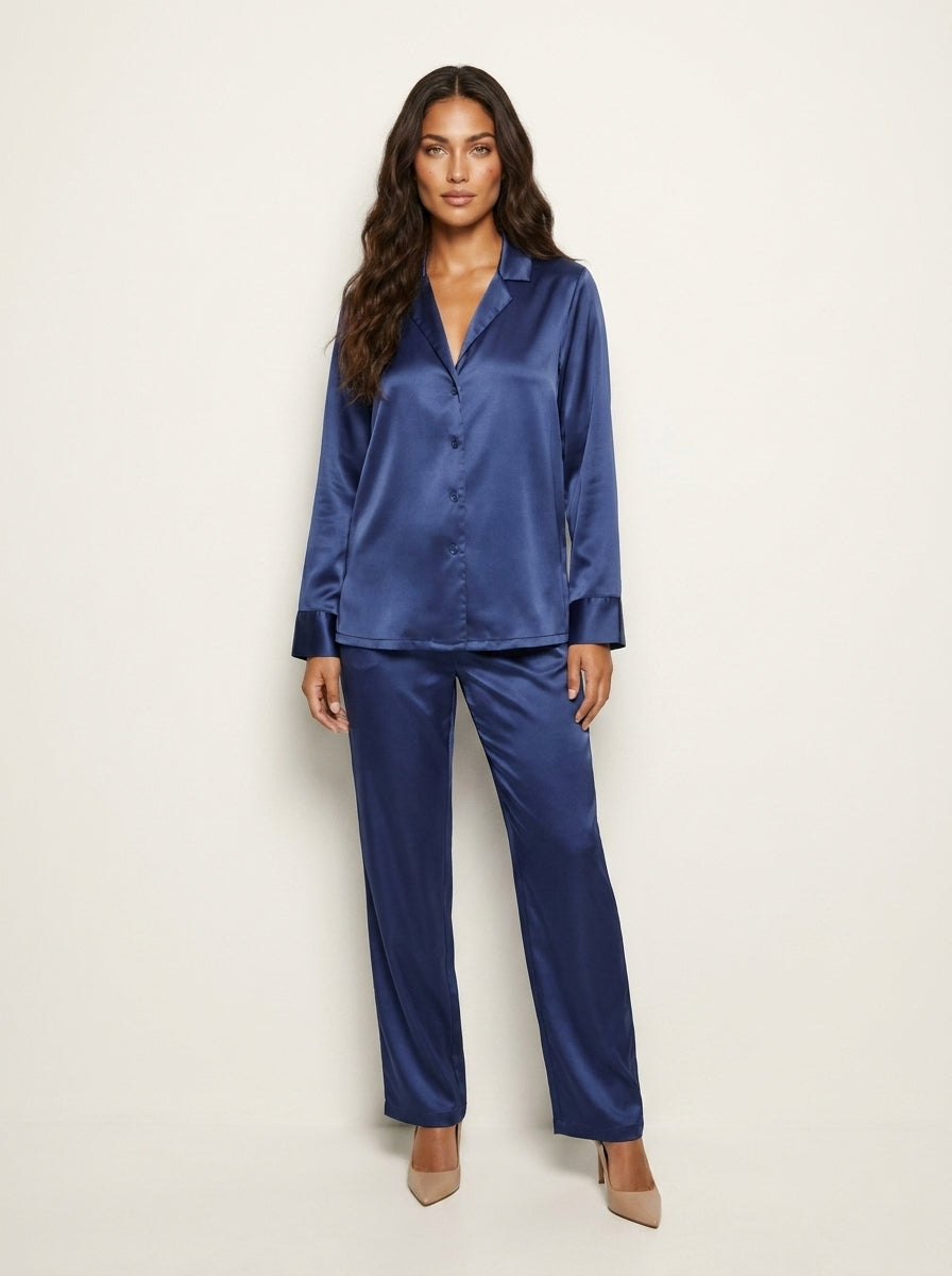 Silky Satin Pyjama Set - Isabella