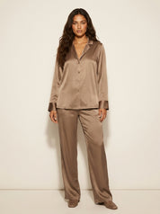 Silky Satin Pyjama Set - Isabella
