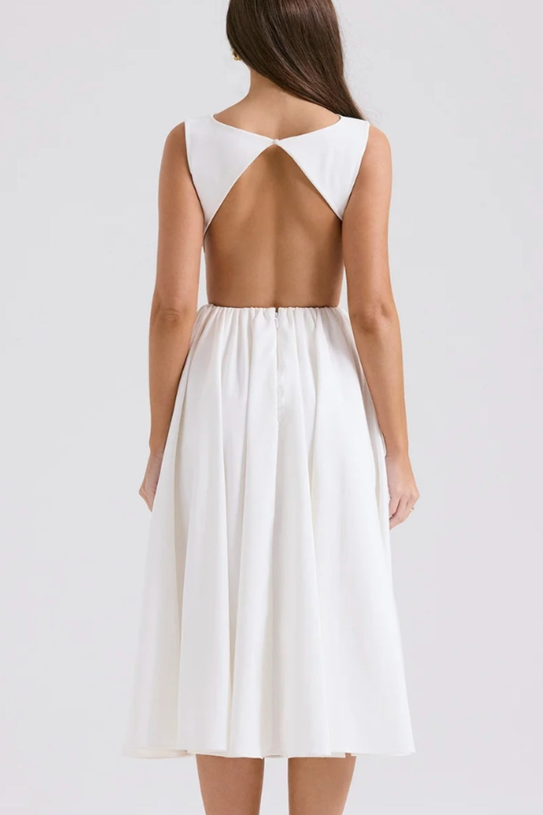 Sleeveless A-Line Midi Dress - Charlotte